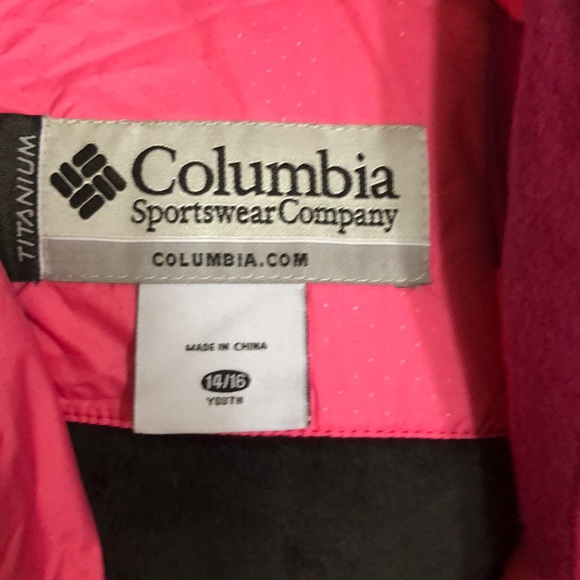 Down filled girls Columbia jacket - Picture 3 of 5